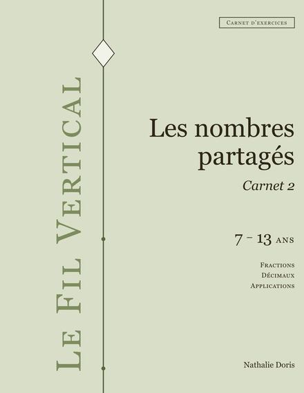 Les nombres partagés — carnet d’exercices 2